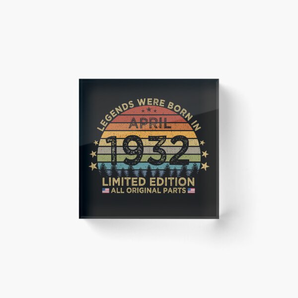 Item preview, Legends Were Born In April 1932 Limited Edition Patriotic designed and sold by cssdru.