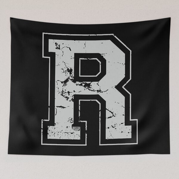 Item preview, Initial Letter R Gray Jersey Sports Athletic Player  designed and sold by pensashcosten5m.