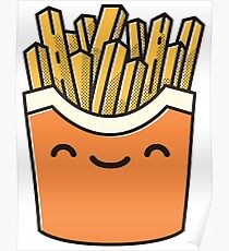 Póster Smiley French Fries