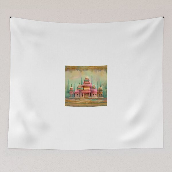 Item preview, lost underground pink temple  designed and sold by louncks.