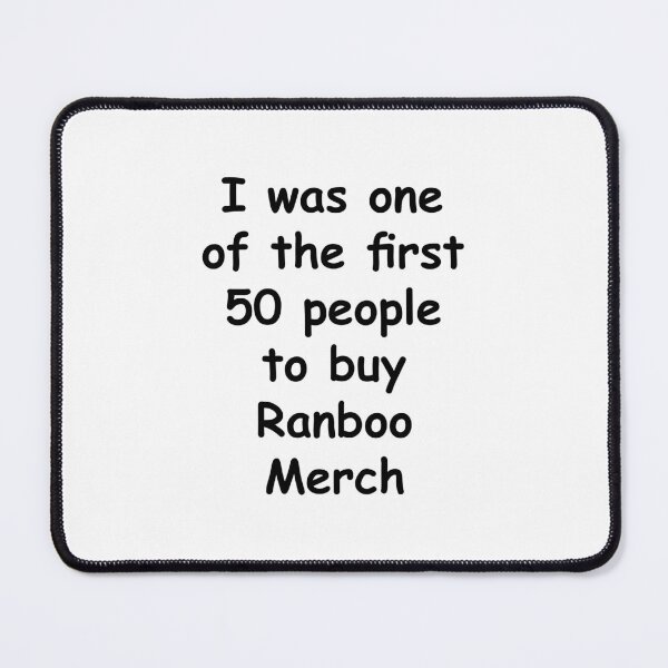 Item preview, I Was One Of The First 50 People To Buy Ranboo Merch designed and sold by NAJRAN.