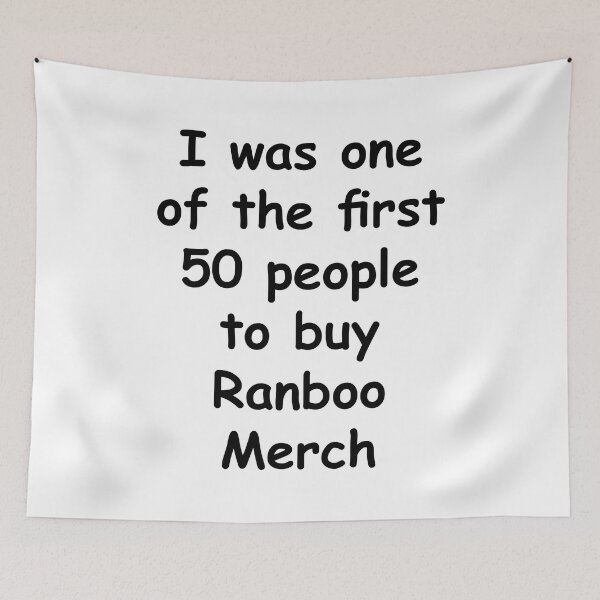 Item preview, I Was One Of The First 50 People To Buy Ranboo Merch designed and sold by NAJRAN.
