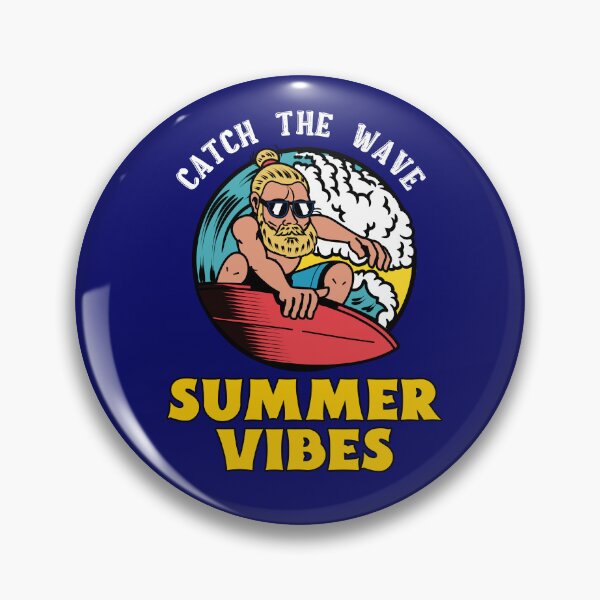 Item preview, Catch The Wave Summer Vibes California Surfing designed and sold by R&BApparel.