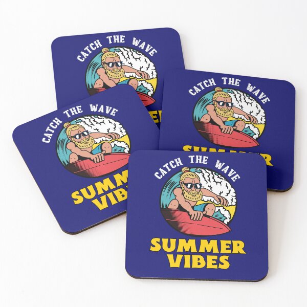 Item preview, Catch The Wave Summer Vibes California Surfing designed and sold by R&BApparel.