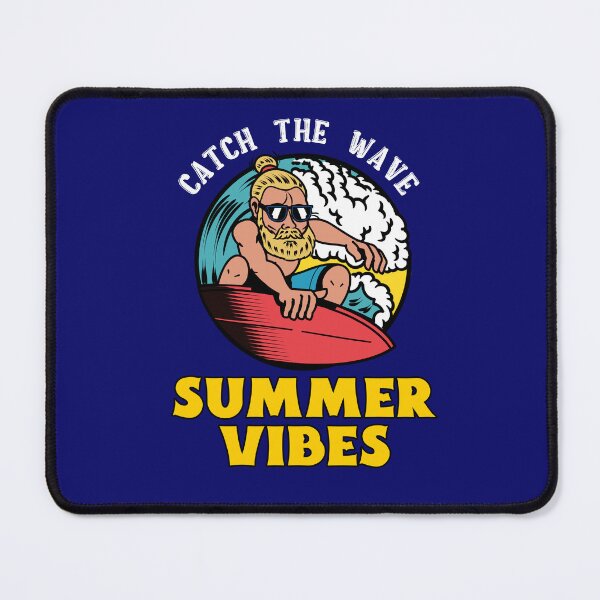 Item preview, Catch The Wave Summer Vibes California Surfing designed and sold by R&BApparel.