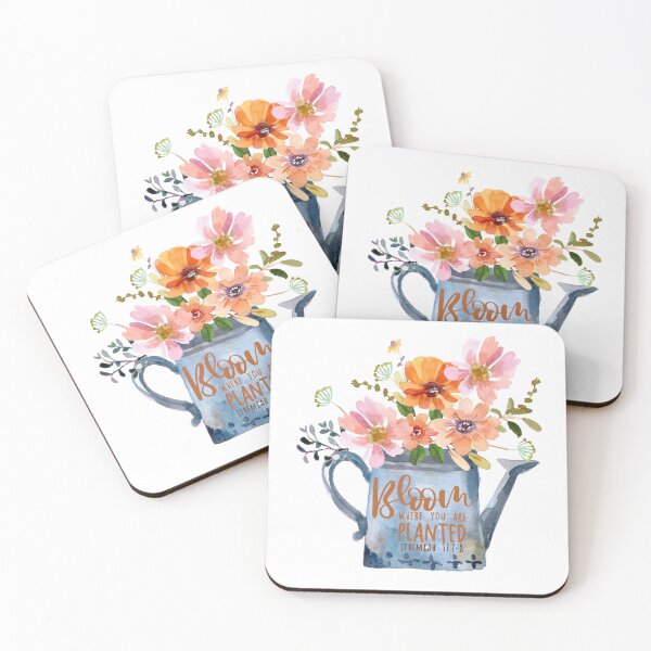 Item preview, Bloom where you are planted - watering can designed and sold by Cane & Abel Creations ..