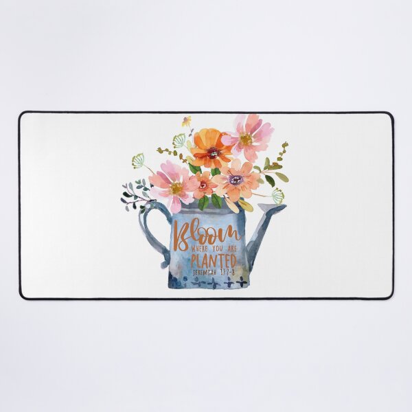 Item preview, Bloom where you are planted - watering can designed and sold by Cane & Abel Creations ..