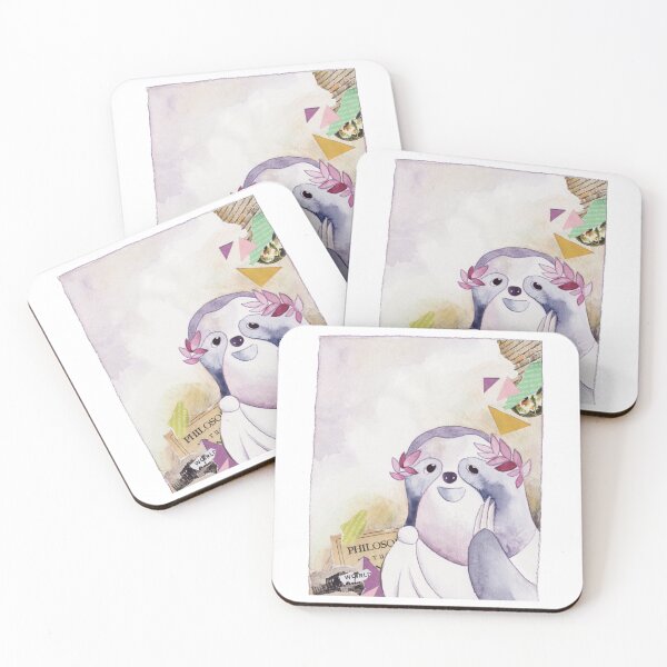 Item preview, Slothcrates the Philosopher   designed and sold by MyLinenStyle.