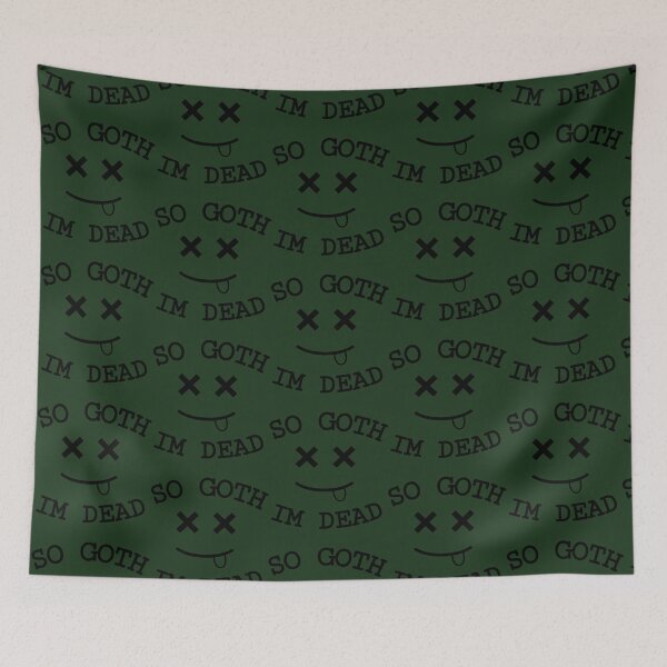 Item preview, So goth im Dead   designed and sold by MyLinenStyle.