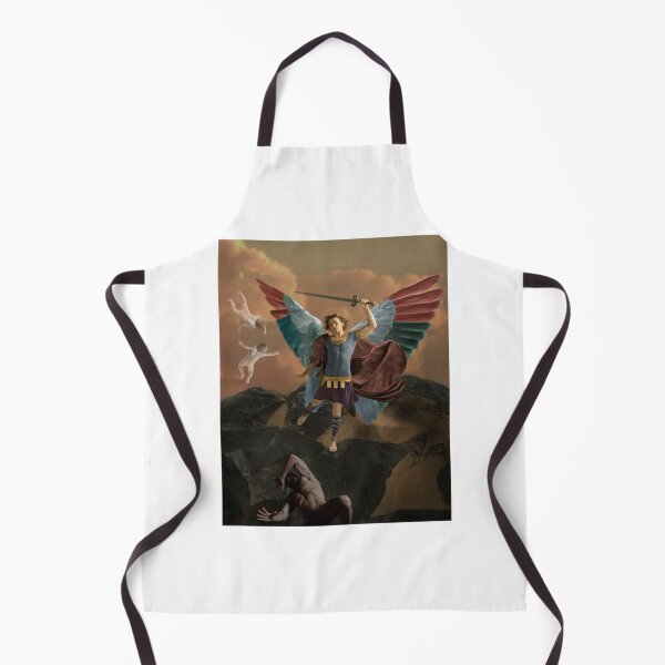 Item preview, ST. Michael and the Devil   designed and sold by MyLinenStyle.