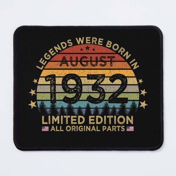 Item preview, Legends Were Born In August 1932 Limited Edition Patriotic designed and sold by cssdru.