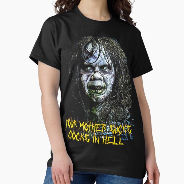 Vista previa del artículo con la obra «El ExorcistaReganMacneildesign», diseñado y vendido por JoshuaHa783596.