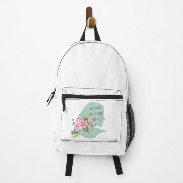 Item preview, We Will Not Stay Silent - AFAB Rights - Women's Rights - Floral Social Justice designed and sold by SayWhatYouFeel.
