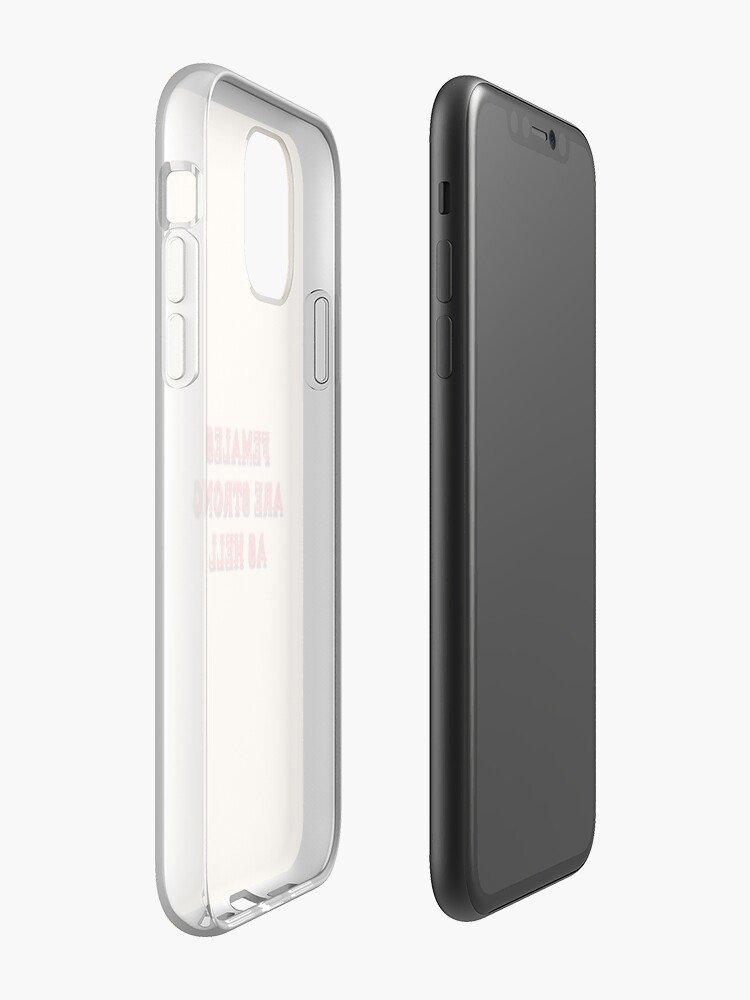 Coque iPhone « Les femelles sont fortes comme l'enfer », par altizzy