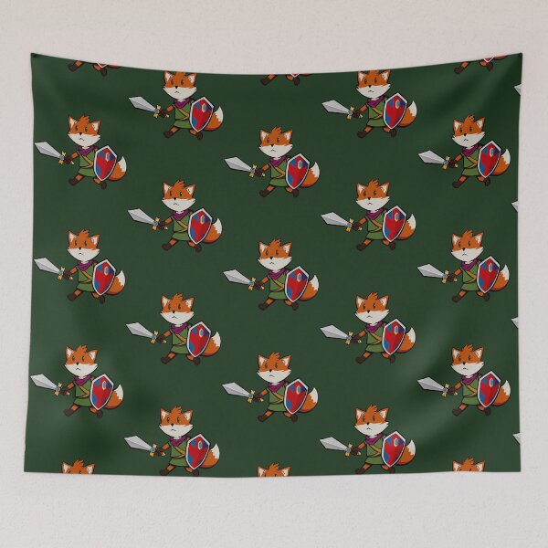 Item preview, tunic foxy action designed and sold by MyLinenStyle.