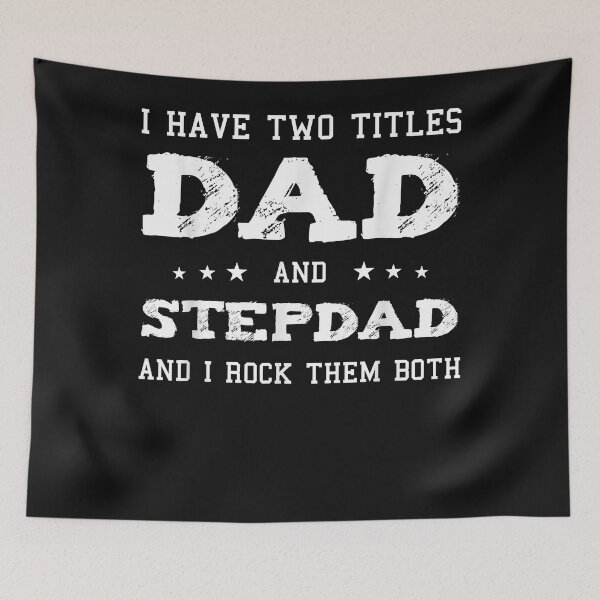 Item preview, Best Dad and Stepdad Shirt Cute Fathers Day Gift from Wife designed and sold by Melle123234.