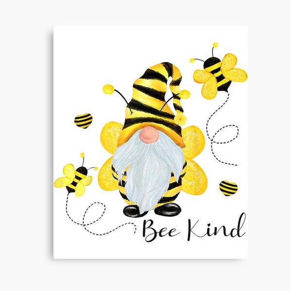 Bee Kind Bee Happy For Beekeeper With Bumble Bee Gnome TShirt61 Sticker  for Sale by alyssanmpmju