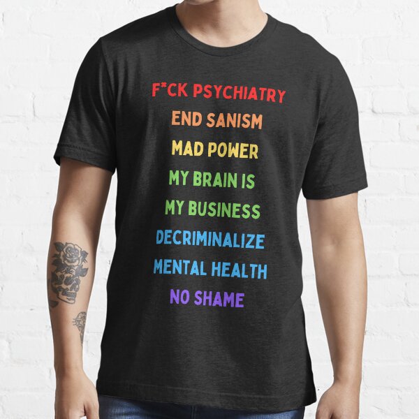 Item preview, Anti Psychiatry/Mad Power Design  designed and sold by katyromanoff.