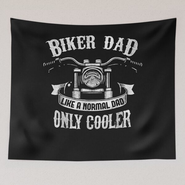 Artikelvorschau, Biker Dad Motorcycle Father's Day Design for Fathers entworfen und verkauft von Melle123234.