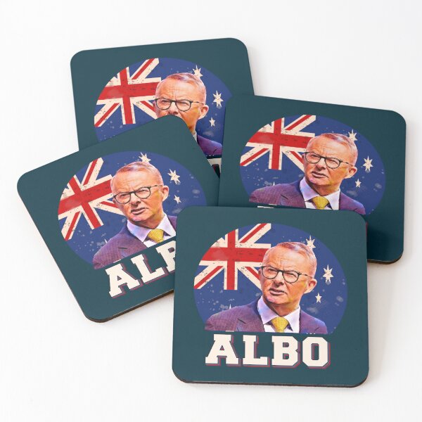 Item preview, Australian Labor Party  albo  Australian flag retro 2022   designed and sold by GlaznostGearz.