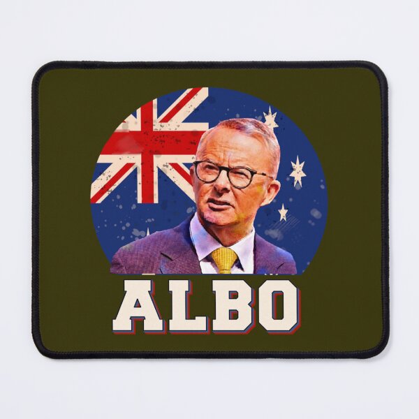 Item preview, Australian Labor Party  albo  Australian flag retro 2022   designed and sold by GlaznostGearz.