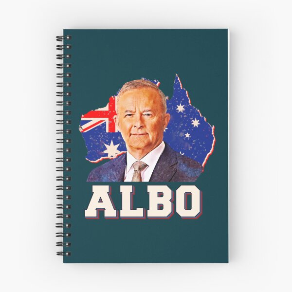 Item preview, Australian Labor Party  albo  Australian map retro   designed and sold by GlaznostGearz.