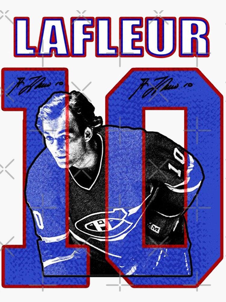 "Guy Lafleur a Guy Lafleur a Guy Lafleur" Sticker by GoyetteKaylee