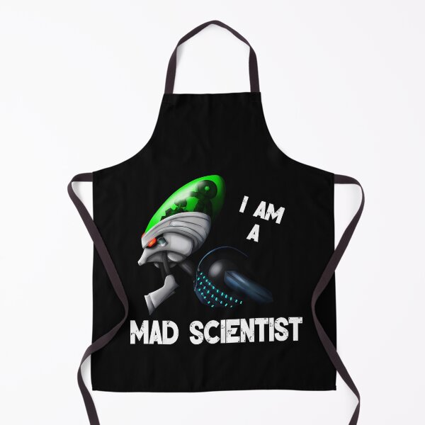 Item preview, Overcome Mischievous Shooting Action Lucky I Am A Mad Scientist Detailed White Text designed and sold by MurphyPicking.