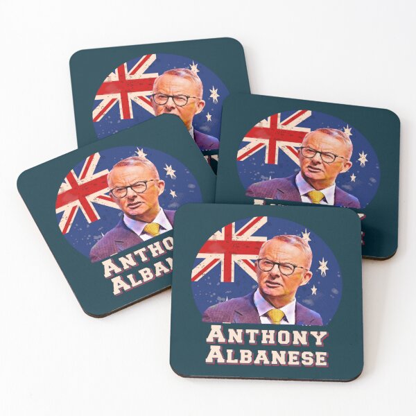 Item preview, Australian Labor Party  Anthony Albanese  Australian flag retro 2022    designed and sold by GlaznostGearz.