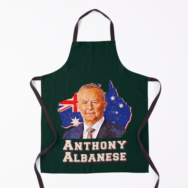 Item preview, Australian Labor Party Anthony Albanese Australian map retro designed and sold by GlaznostGearz.