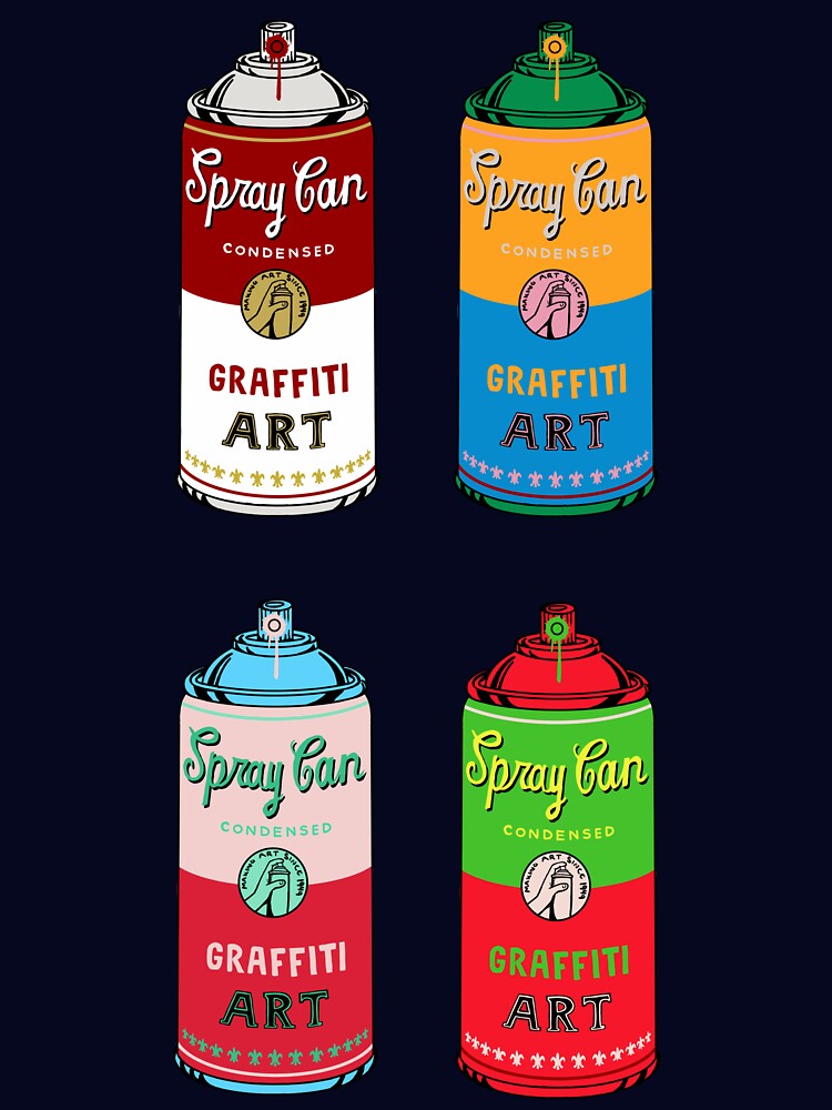 Thumbnail 7 of 7, Essential T-Shirt, Spray can art designed and sold by coffeeman.