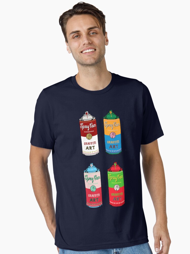 Thumbnail 1 of 7, Essential T-Shirt, Spray can art designed and sold by coffeeman.