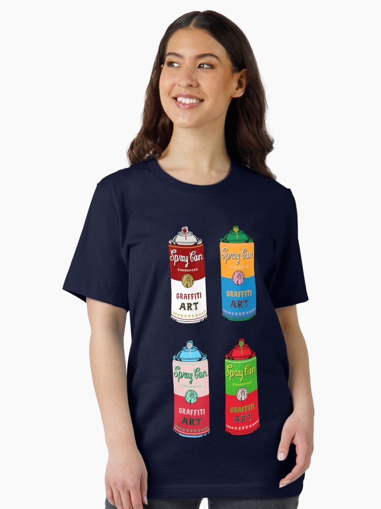 Thumbnail 2 of 7, Essential T-Shirt, Spray can art designed and sold by coffeeman.