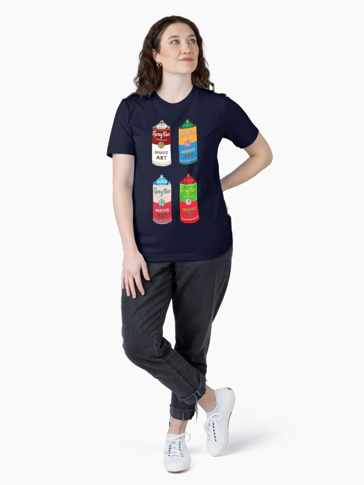Thumbnail 4 of 7, Essential T-Shirt, Spray can art designed and sold by coffeeman.