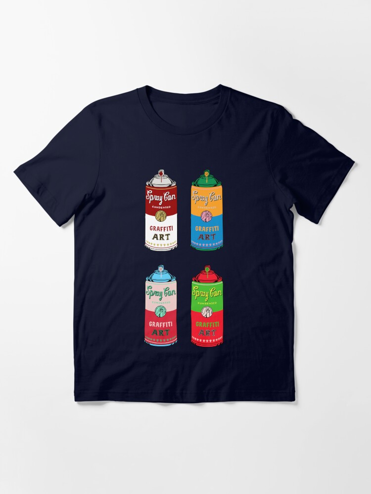 Thumbnail 3 of 7, Essential T-Shirt, Spray can art designed and sold by coffeeman.