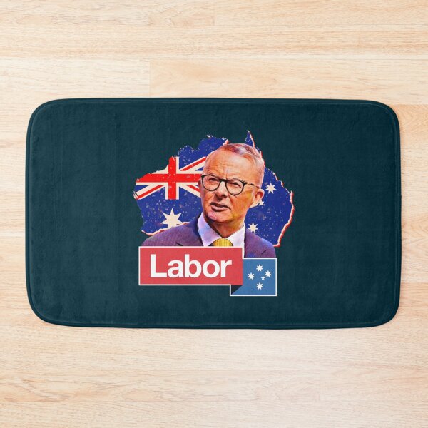 Item preview, Australian Labor Party  Anthony Albanese  Australian map retro 2022   designed and sold by GlaznostGearz.
