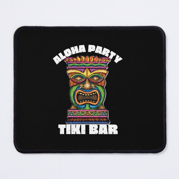 Item preview, Sleepy Tiki God Wood Tiki Style Mug for that Retro Island designed and sold by Tanuja  Sharma.
