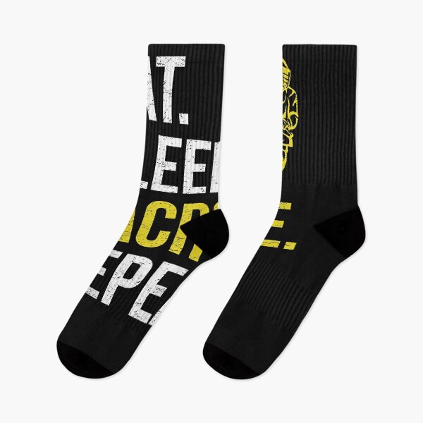 Item preview, Eat Sleep Lacrosse Repeat Sports Team Gifts Men Fathers Day designed and sold by Melle123234.