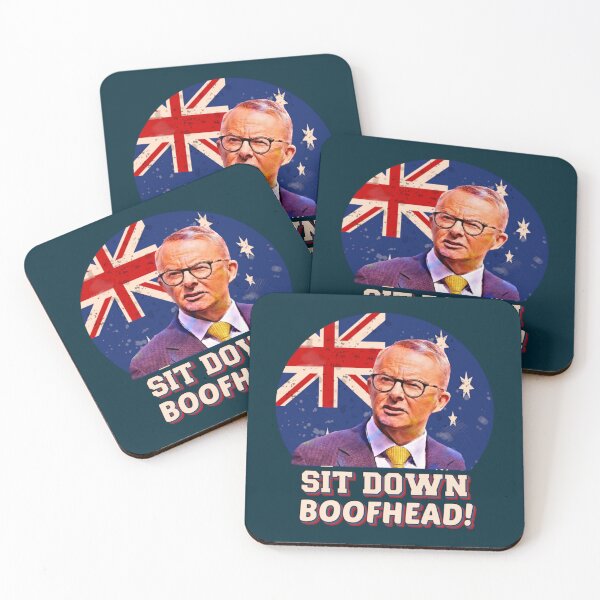 Item preview, Australian Labor Party  sit down boofhead  Australian flag retro 2022   designed and sold by GlaznostGearz.