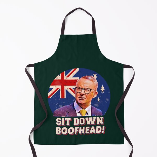 Item preview, Australian Labor Party sit down boofhead Australian flag retro 2022 designed and sold by GlaznostGearz.