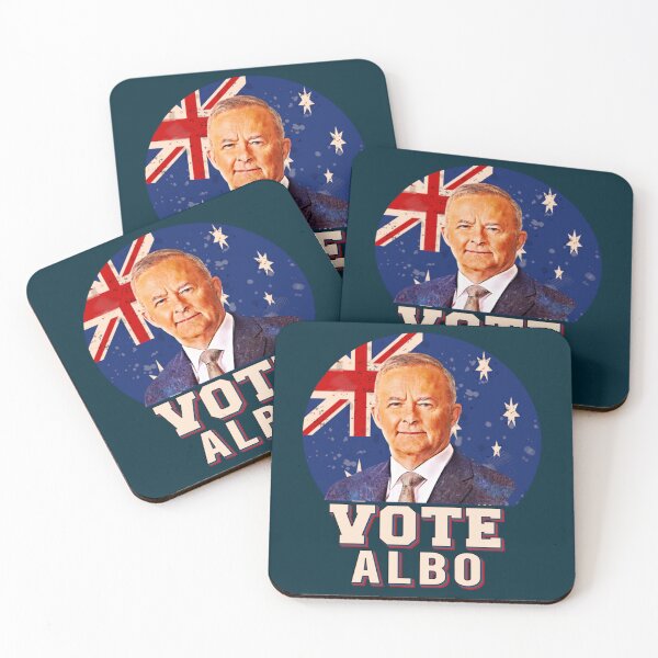Item preview, Australian Labor Party  vote albo  Australian flag retro   designed and sold by GlaznostGearz.