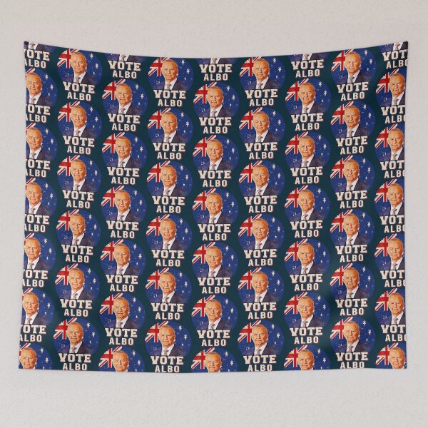Item preview, Australian Labor Party  vote albo  Australian flag retro   designed and sold by GlaznostGearz.