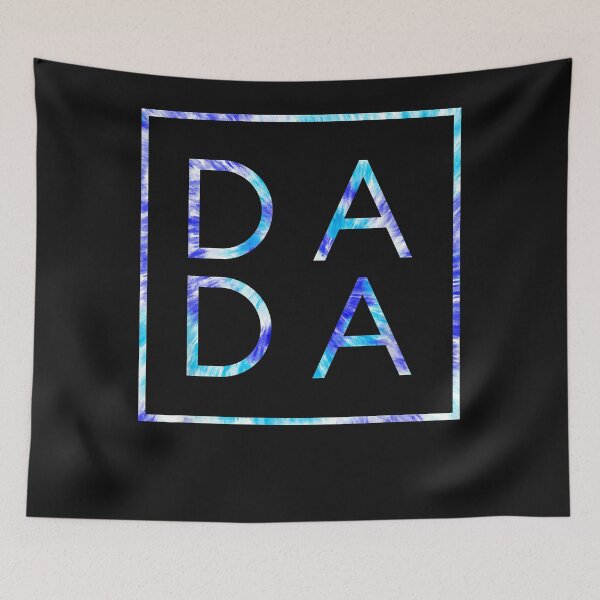 Artikelvorschau, Father's Day For New Dad, Dada, Him - Coloful Tie Dye Dada entworfen und verkauft von Melle123234.