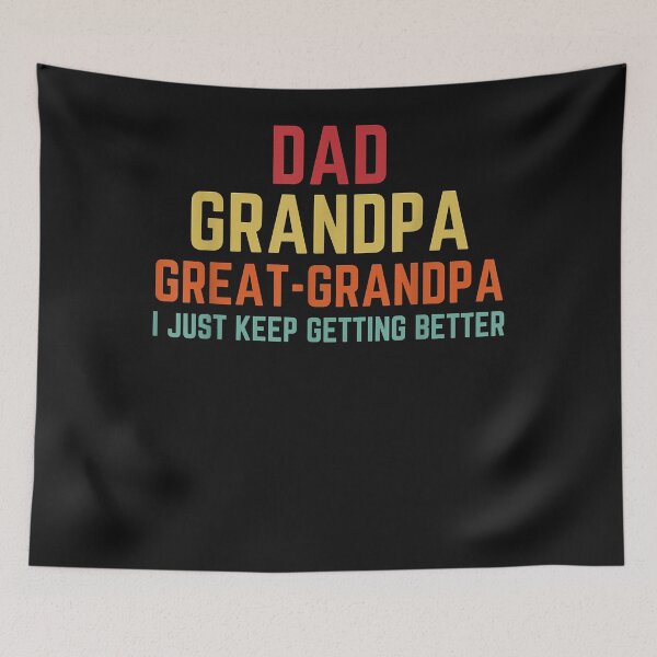 Artikelvorschau, Fathers Day Gift from Grandkids Dad Grandpa Great Grandpa entworfen und verkauft von Melle123234.