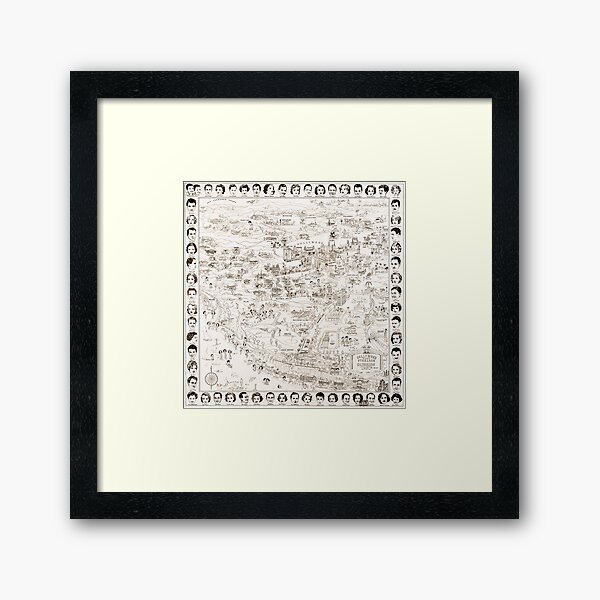 Item preview, Hollywood Starland Map of the Stars Circa 1937  designed and sold by Designs by Kool Kat.