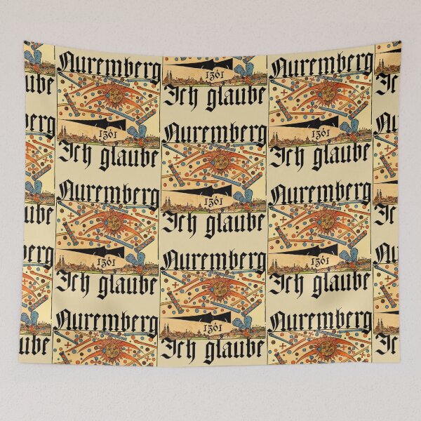Item preview, I Believe Nuremberg 1561 UFO Celestial Phenomena designed and sold by chilangopride.