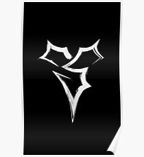 Zanarkand Abes Symbol - Silver Edition Poster