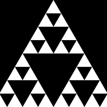 Artwork thumbnail, Triangle Geometric Pattern (Triangles) by widmore