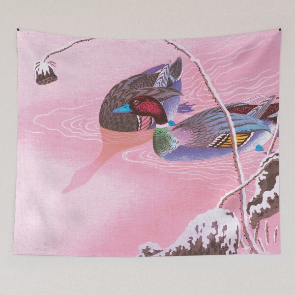 Item preview, 2 lovely ducks diving in the water designed and sold by Mauswohn.