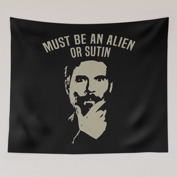Item preview, Alien Or Sutin Adam Buxton Mens Funny designed and sold by FrankBernice8.